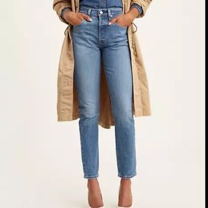 Levi’s 501 stretch button fly jeans